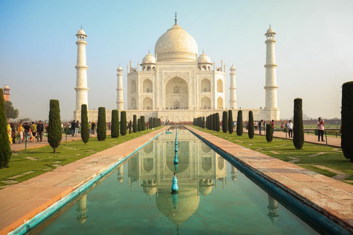 Editorial travel scenery — India