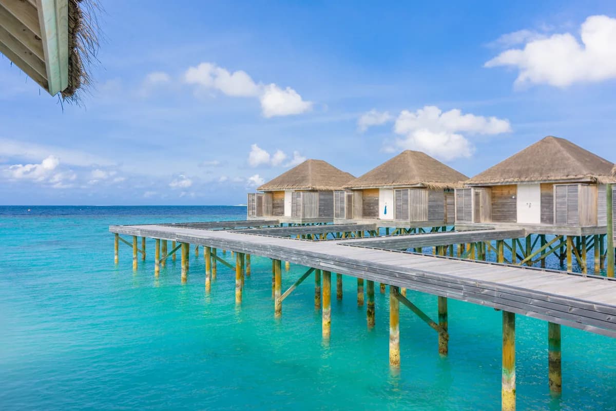 Editorial travel scenery — Maldives