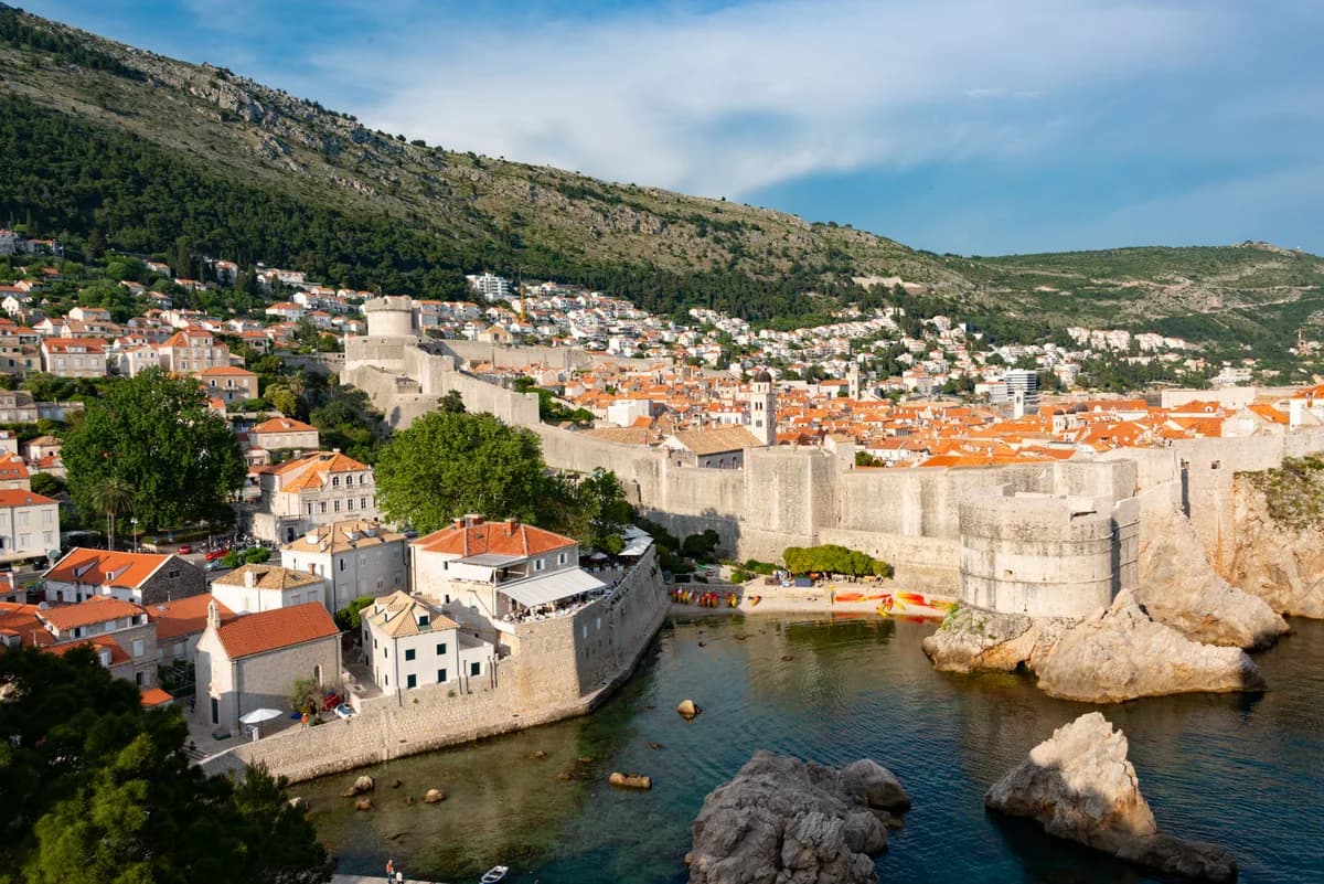 Editorial travel scenery — Croatia
